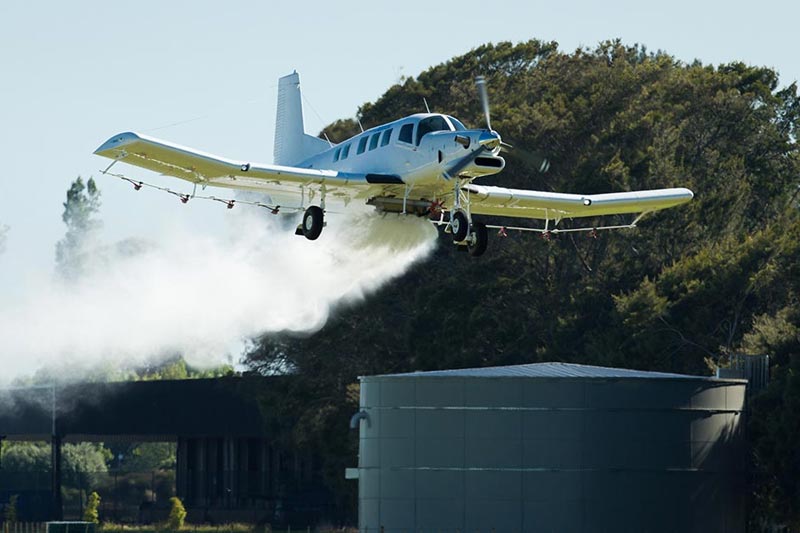 Fixed Wing Crop Dusters in Hawaii